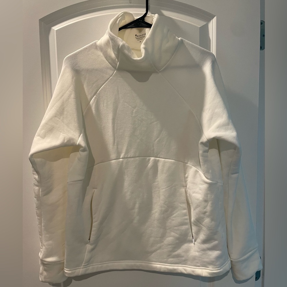 Athleta Altitude Polartec Funnel neck pullover size Medium